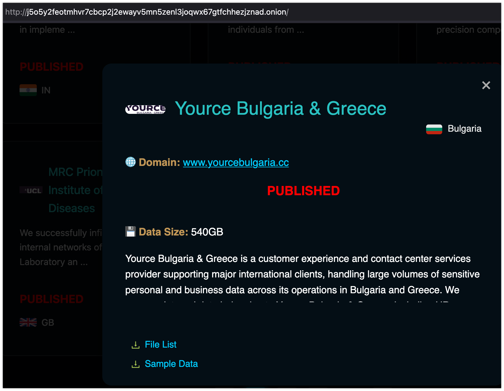 Екранна снимка на публикацията за yourcebulgaria.cc