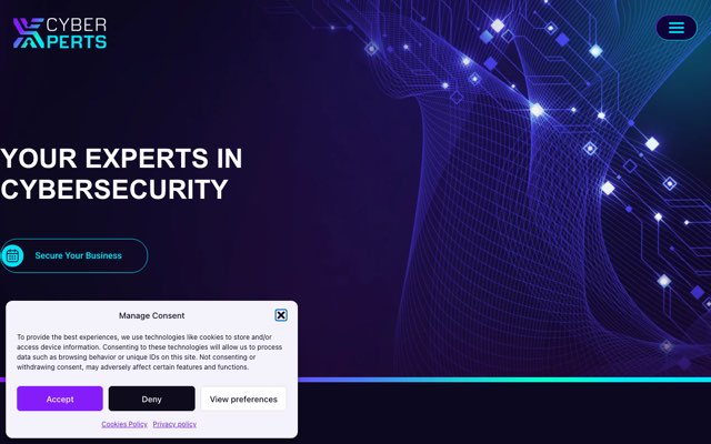 Уебсайт на CyberXperts