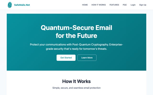 Уебсайт на SafeMails